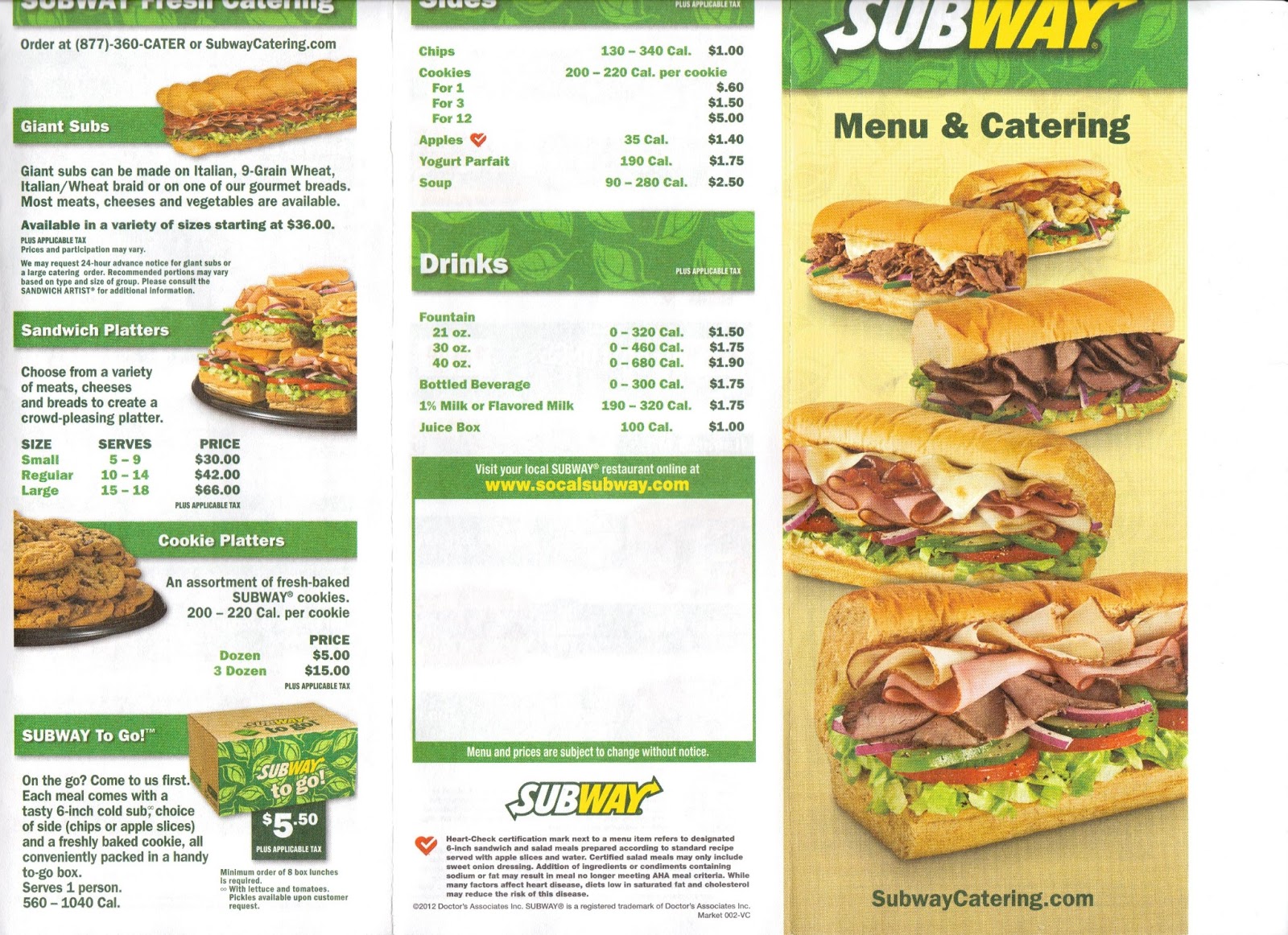 Subway Malaysia Menu And Price / SUBWAY MALAYSIA PERKENAL DUA MENU BARU